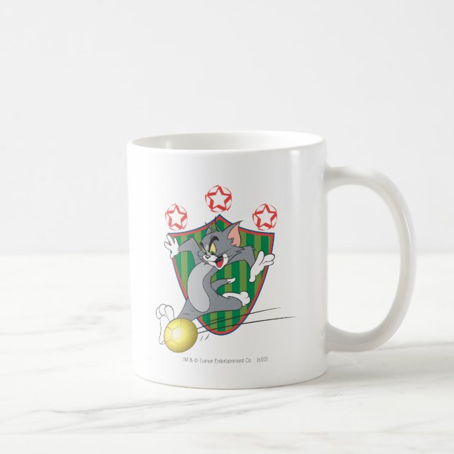 Taza De Café Tom y Jerry Soccer (fútbol) 9 (Derecha)