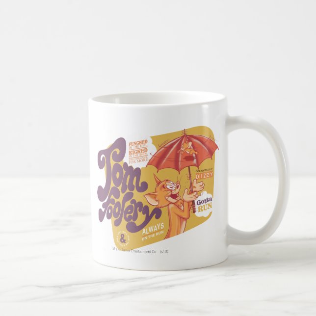Taza De Café Tom y Jerry Tom Foolery (Derecha)