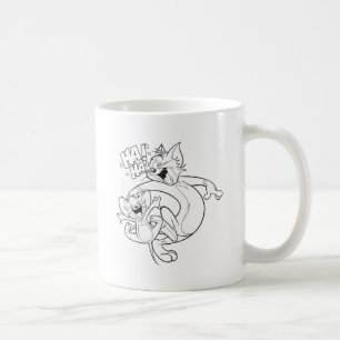 Taza De Café Tom Y Jerry   Tom Y Jerry Laughing