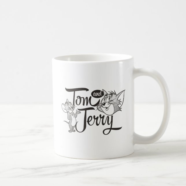Taza De Café Tom Y Jerry | Tom Y Jerry Parece Dulce (Derecha)