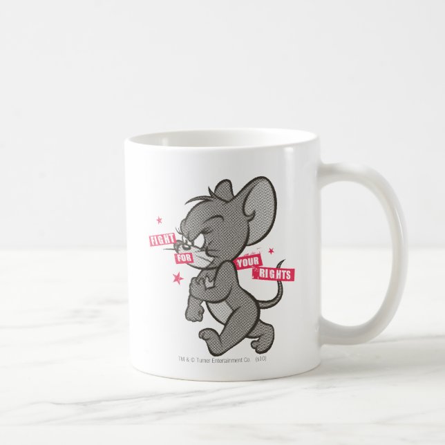 Taza De Café Tom y Jerry Tough Mouse 3 (Derecha)