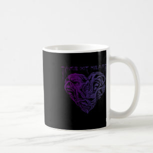 Taza De Café Toma Mi Corazón Demonios Espeluznantes Espantosos