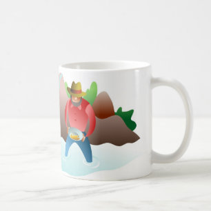 Taza De Café Toma panorámica para el oro