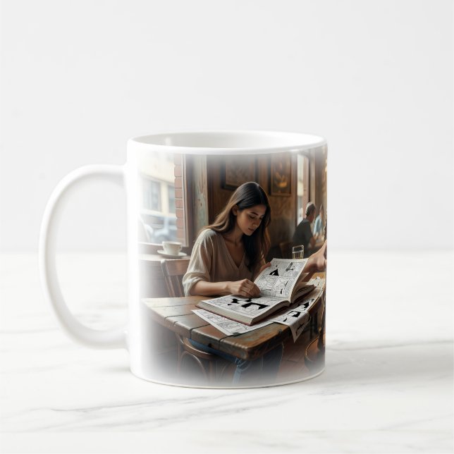 Taza De Café Tómame Chica y Héroe de Cómic Póster Táctil (Izquierda)
