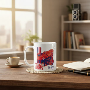 Taza De Café Tomar cámara retro fácil
