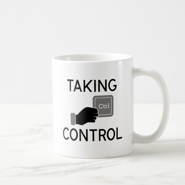 Taza De Café Tomar Control (Derecha)