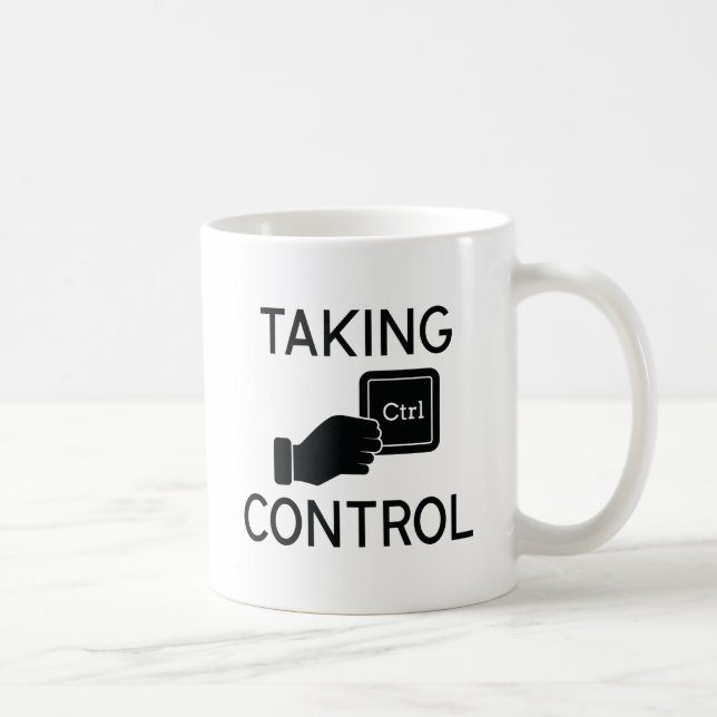Taza De Café Tomar el control (Derecha)