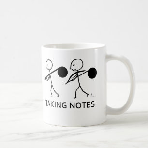 Taza De Café Tomar notas