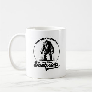 Taza De Café Tomar Recuerdos dejar huellas de senderismo Mug