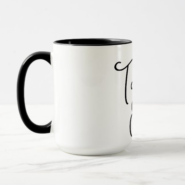 Taza de café 'Tómate las cosas con calma' (Izquierda)