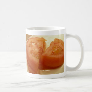 Taza De Café Tomate rebanado