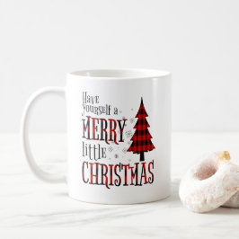 Taza De Café Tómate Un Árbol De Navidad Feliz