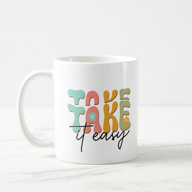 Taza De Café Tómate un café fácil (Izquierda)