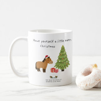 Taza De Café Tómate un poco de música de los Navidades