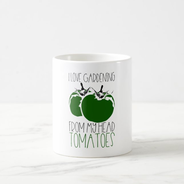 Taza De Café Tomates de jardinería (Centro)
