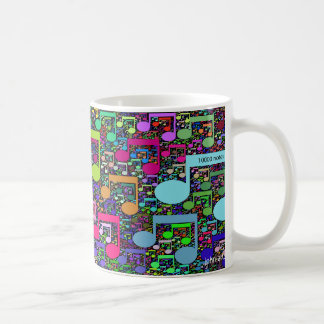 Taza De Café tome una nota