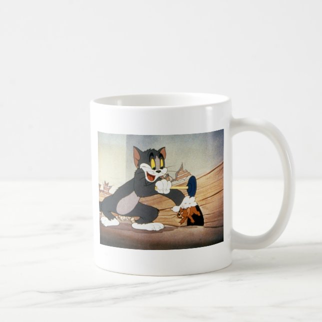 Taza De Café Tome Y Jerry Plunger (Derecha)
