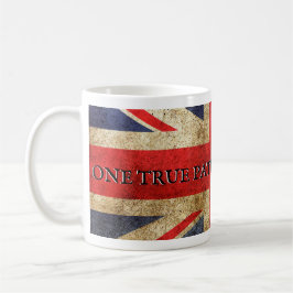 Taza De Café Tommy Robinson - Un verdadero patriota (con bander