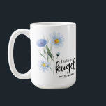 Taza De Café Tomo Mi Kugel Con Raisins<br><div class="desc">Un guiño a la discusión clásica de todas las vacaciones judías en mi familia, este diseño es para los que aman su Kugel (postre de tallarines de huevo) con pasas. Ilustrado con flores azules delicadamente acuáticas, el diseño evoca un sentimiento clásico, acompañado de un dicho nicho. Si sabes, ya sabes,...</div>