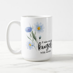 Taza De Café Tomo Mi Kugel Con Raisins