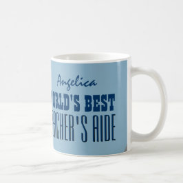 Taza De Café Tonalidades del ASISTENTE del mejor PROFESOR del