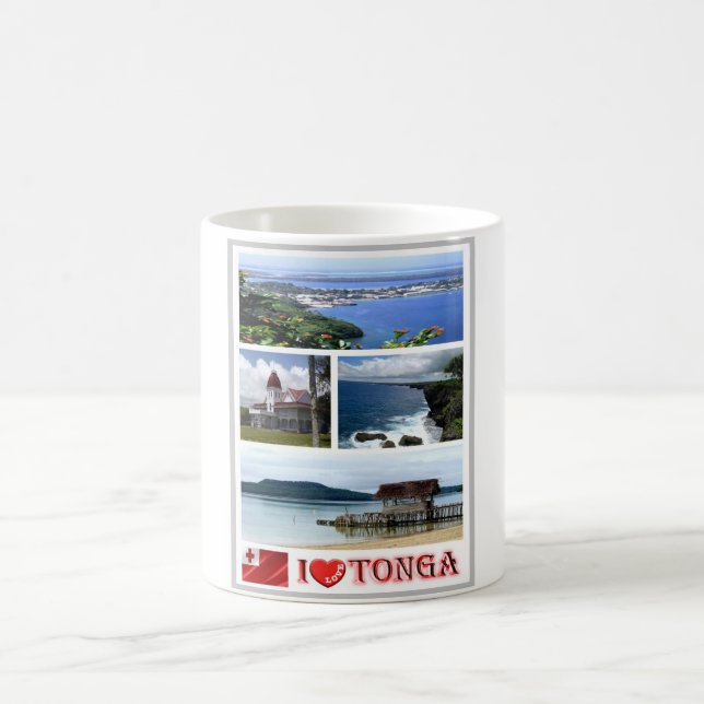 Taza De Café Tonga - Amo - (Centro)