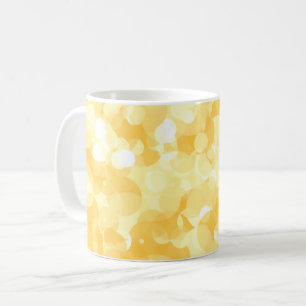 Taza De Café Tonos brillantes y soleados de amarillo