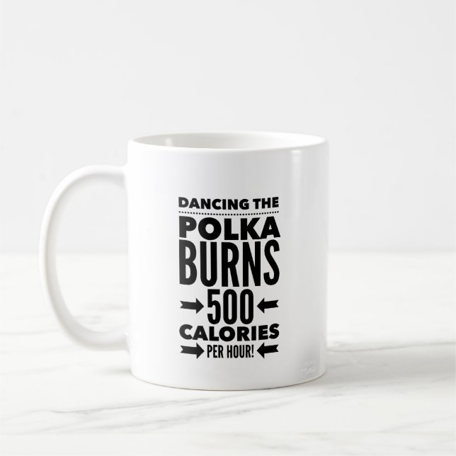 Taza De Café tontería de regalo de polaco divertido (Izquierda)