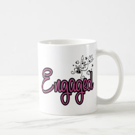 Taza De Café ToonDoveEngagedPink