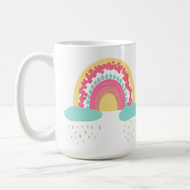 Taza De Café Tootsie Fruity Rainbow Coffee Mug (Izquierda)