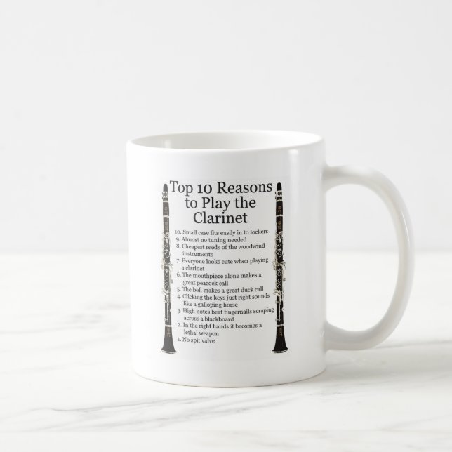 Taza De Café Top 10 del Clarinet (Derecha)