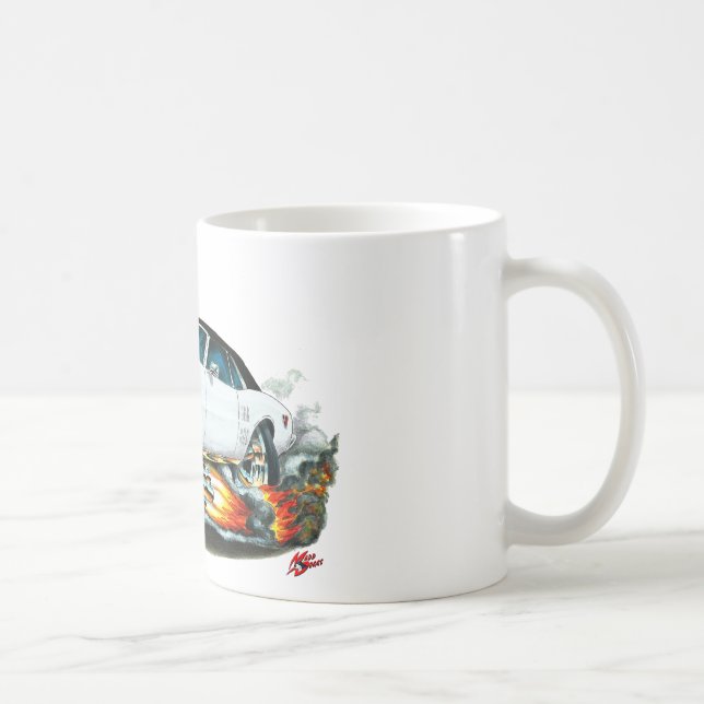 Taza De Café Top Blanco-Negro 1967-68 de Firebird (Derecha)