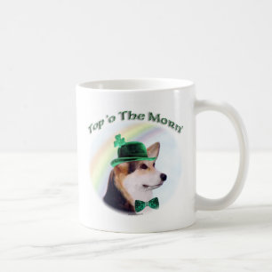 Taza De Café Top del Corgi de la mañana