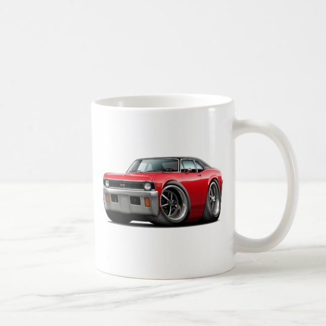Taza De Café Top Rojo-Negro 1971-72 de Nova (Derecha)