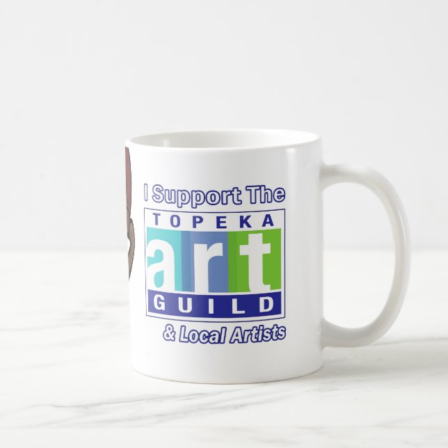 Taza De Café Topeka Art Guild Mug (Derecha)