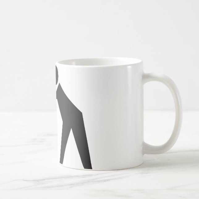 Taza De Café Topógrafo en el trabajo (Derecha)