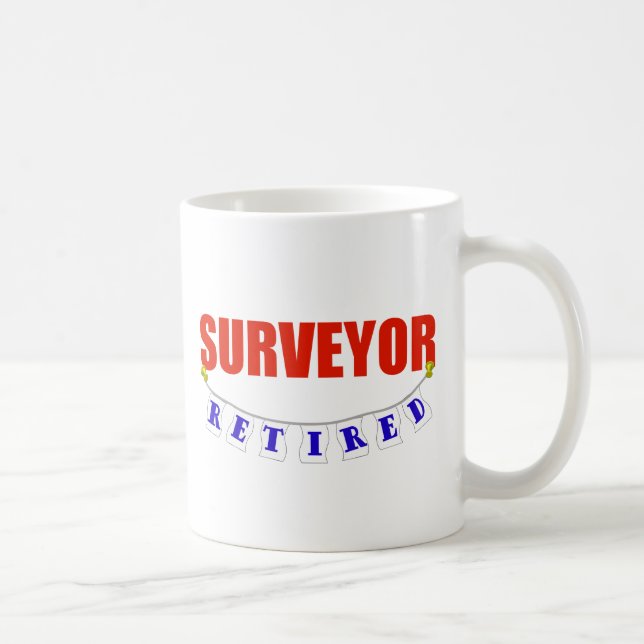 TAZA DE CAFÉ TOPÓGRAFO JUBILADO (Derecha)