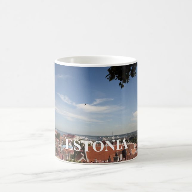Taza De Café Tops del tejado en Estonia, ESTONIA (Centro)