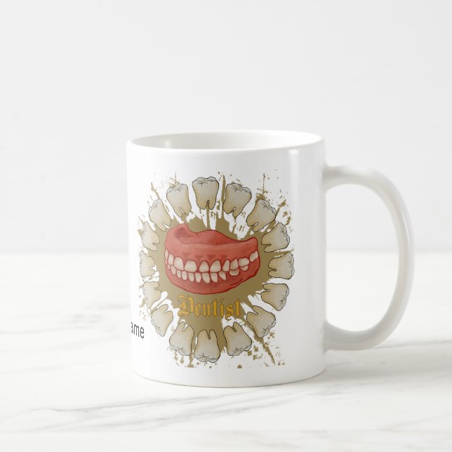 Taza De Café Toque de café dentista (Derecha)
