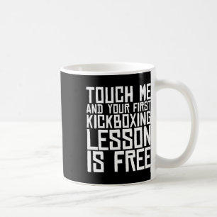 Taza De Café Tóqueme y su primera lección de kickboxing es grat