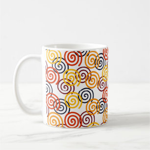 Taza De Café Torbellinos de Otoño 