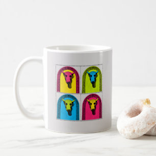 Taza De Café Torino Turín Toret Arte Pop Tipografía Ropa Urbana