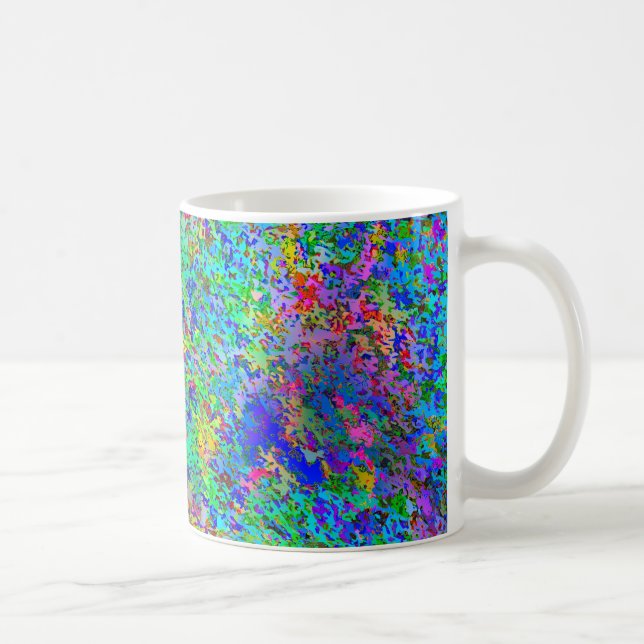 Taza De Café Tormenta Confetti (Derecha)