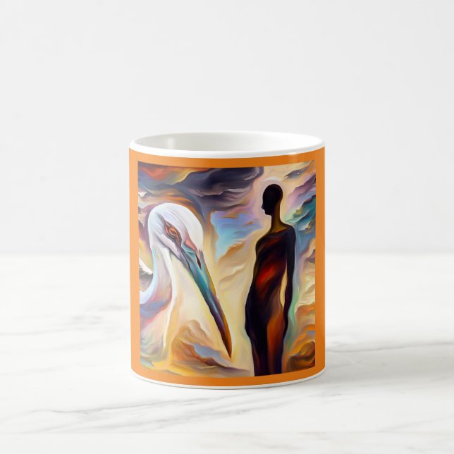 Taza De Café Tormenta de animales espirituosos 2 (Centro)