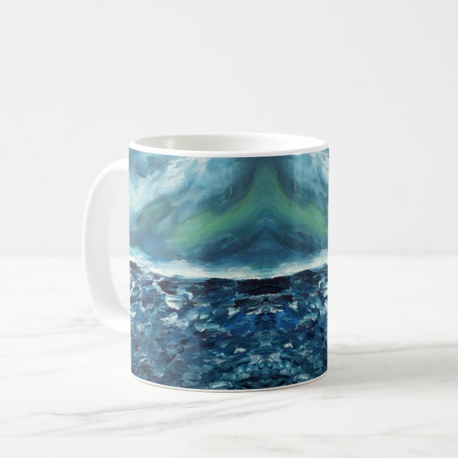 Taza De Café Tormenta de invierno (Anverso izquierdo)