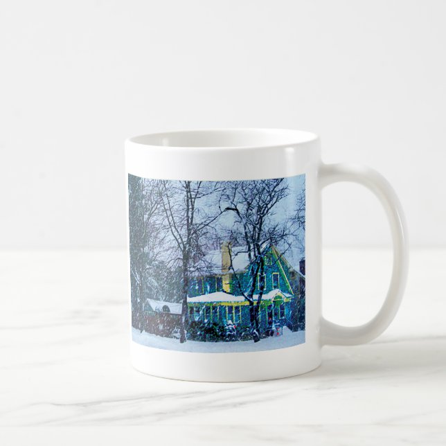 Taza De Café Tormenta de nieve (Derecha)