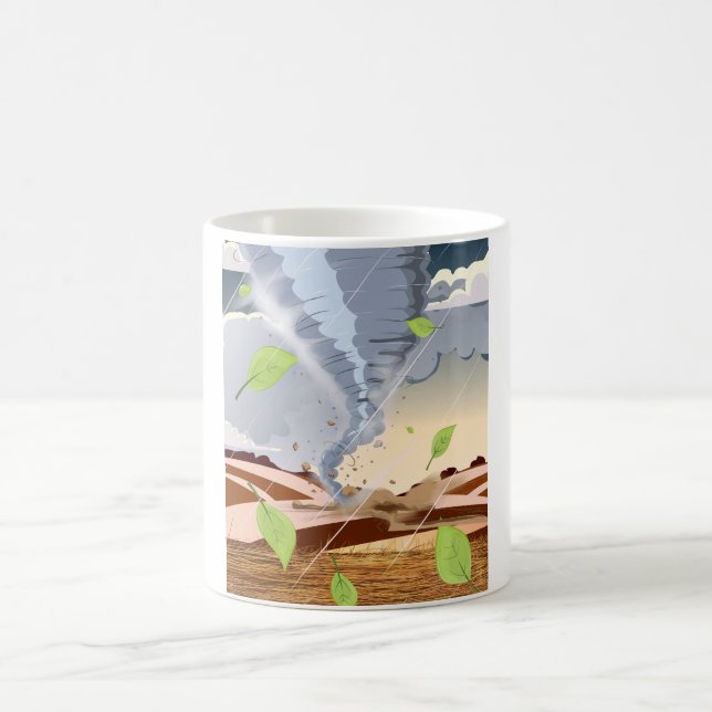 Taza De Café Tornado Remolino (Centro)
