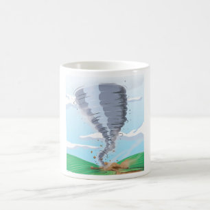 Taza De Café Tornado Remolino