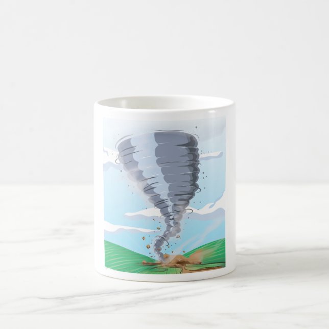 Taza De Café Tornado Remolino (Centro)