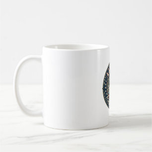 Taza De Café Torneo de pesca Liberty Patriótico Patriótico Pesc